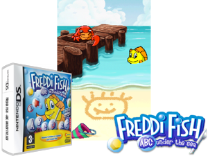 Freddi Fish - ABC under the Sea (USA) Cover